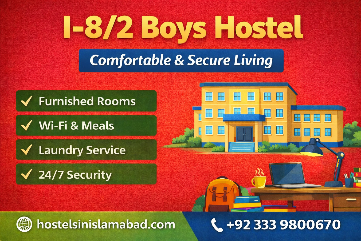 I-8/2 Boys Hostel